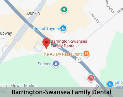 Map image for Tell Your Dentist About Prescriptions in Swansea, MA